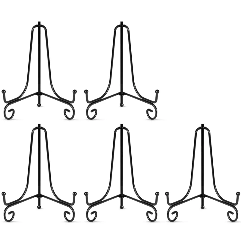 

10 подставок для дисплеев, держателей для пластин 6 дюймов, подставка для фоторамки из металла, подставка для держателя рамы и прост в использовании для рисования