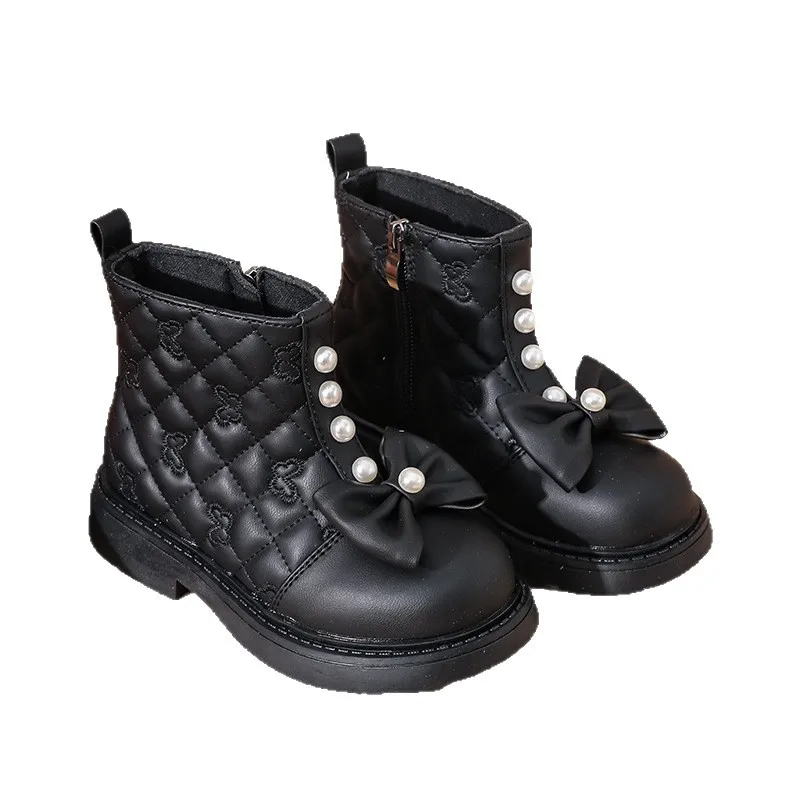 Girls Winter Casual Boots Soft Bottom Anti Slip