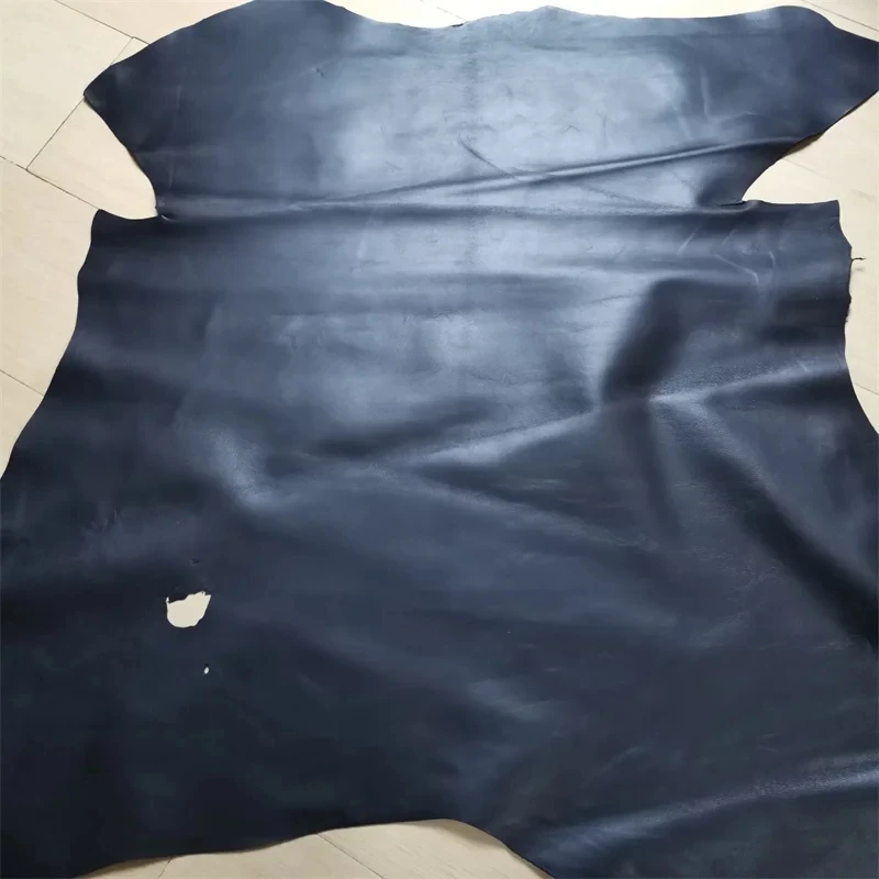 두꺼운 블랙 양가죽, 탑 가죽, 리얼 가죽 원단, 수제 DIY 신발 가방, 1mm 전체 판매