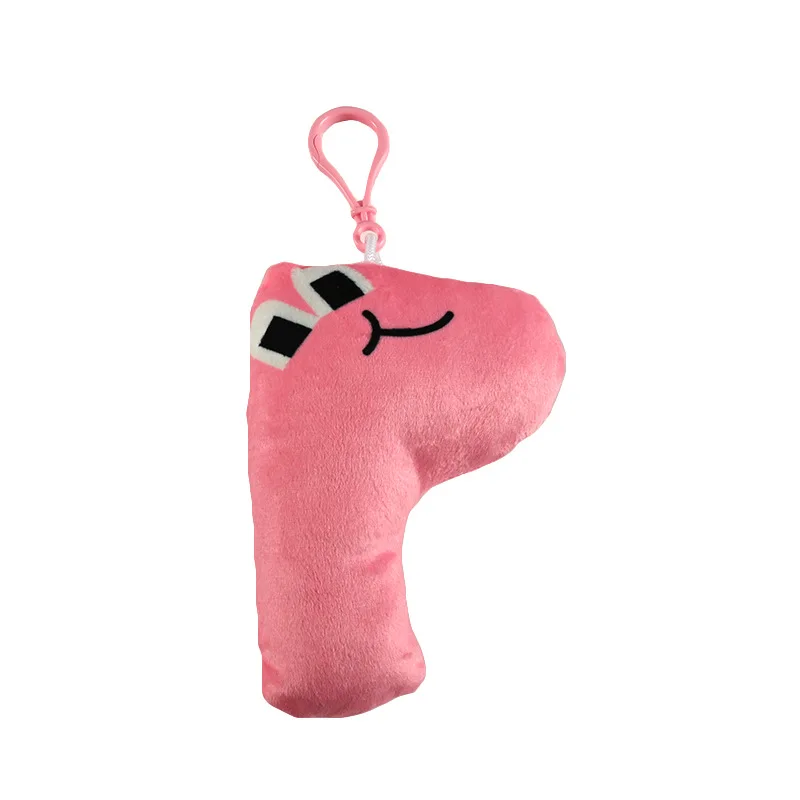 26pcs/se Alphabet Lore letter Keychain Plush Toys Legend Pendant Dolls for Kids Enlightenment Early Education Doll for Children 6