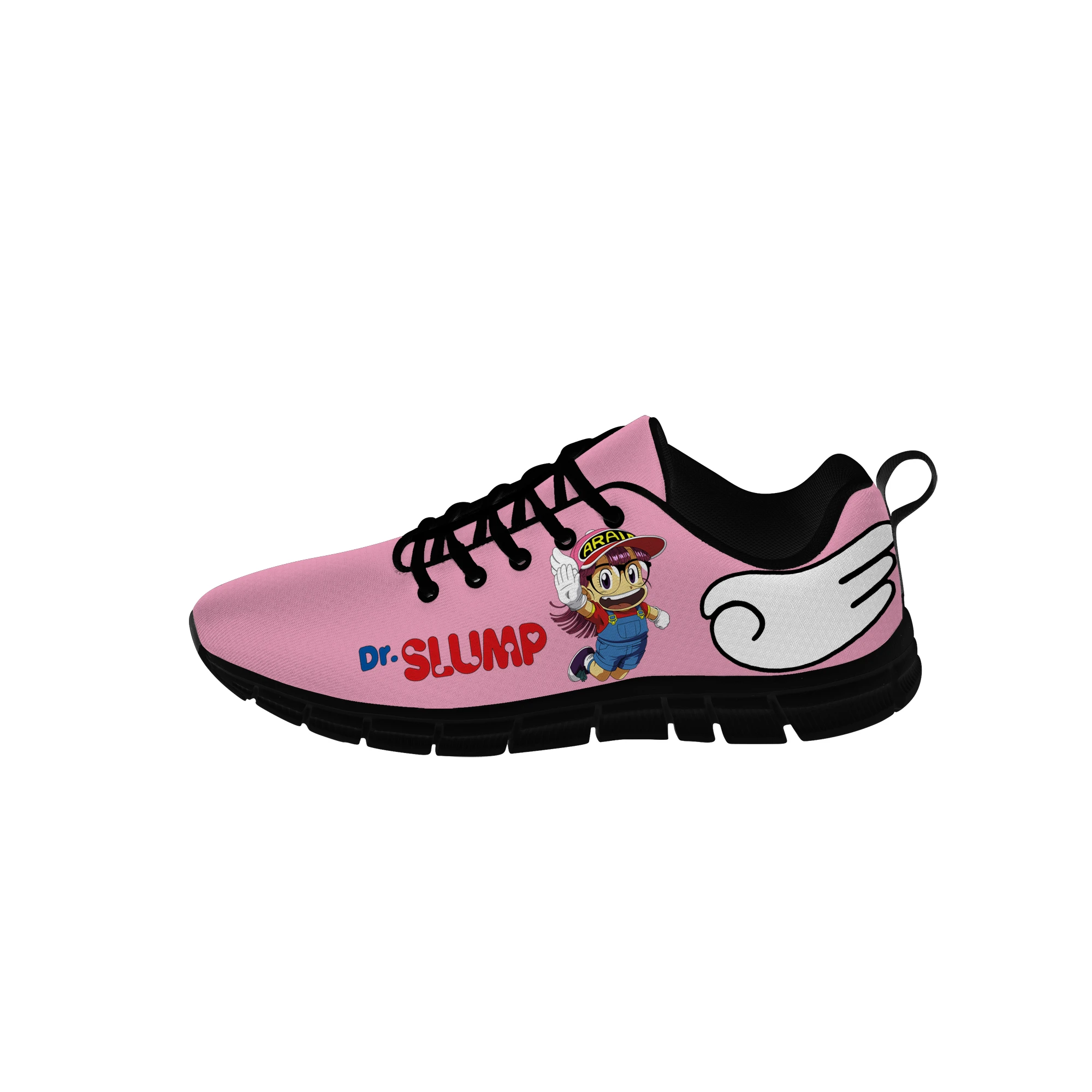 Zapatillas de deporte de dibujos animados para hombre y mujer, zapatos  informales de lona con estampado 3D de Arale Dr Slump, color negro, Anime  japonés, Manga, Cosplay|Zapatos informales de hombre| - AliExpress