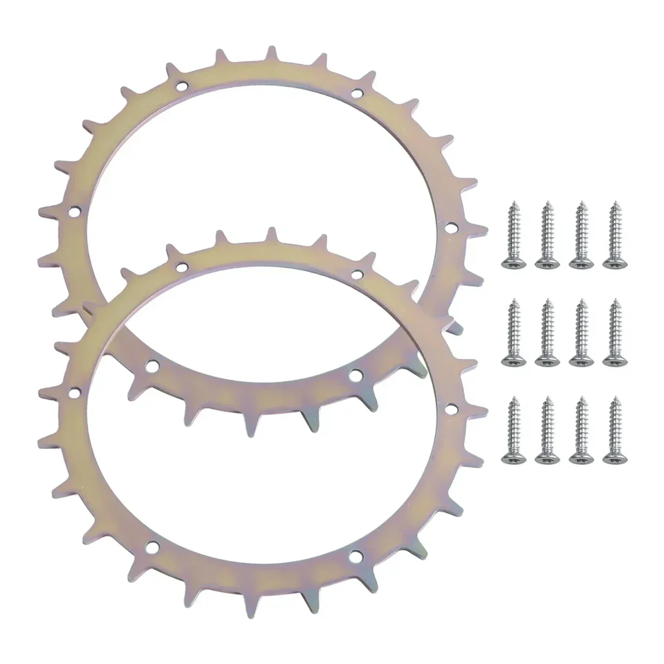 Kit Disco Lama E 6 Lame In Acciaio Inox Per Robot Rasaerba Bosch Indego (XS300, S350, S400, S500, M700, S+350, S+400, S+500, M+700)