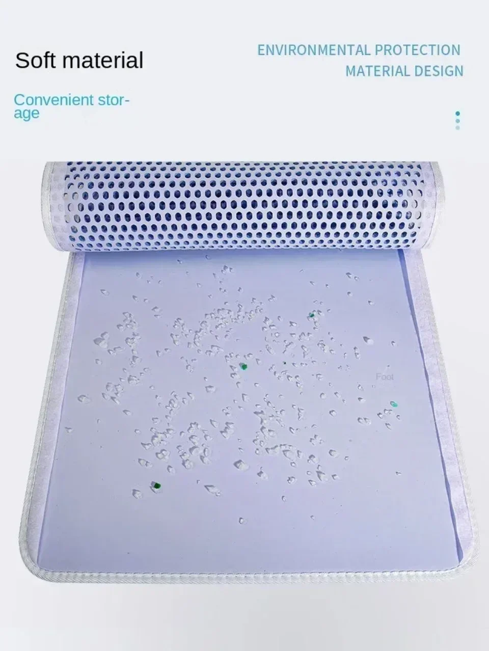 Title 9, Waterproof Pet Cat Litter Mat Double Layer Pet ...