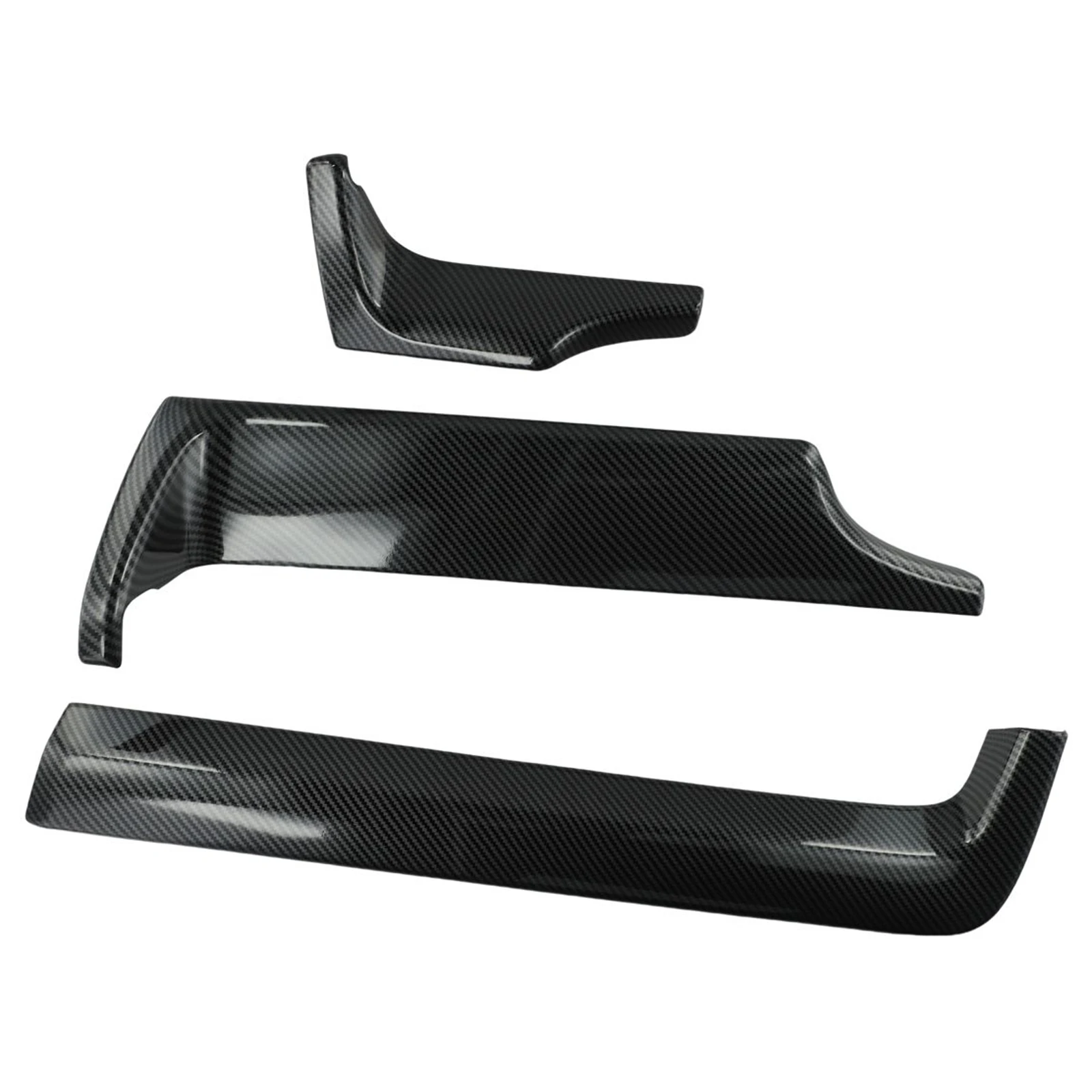 Durável Fibra De Carbono Tampa do Painel, Guarnição Acessórios para Hyundai IONIQ 5, Preto Quadro Guarnição, Brand New, 2022