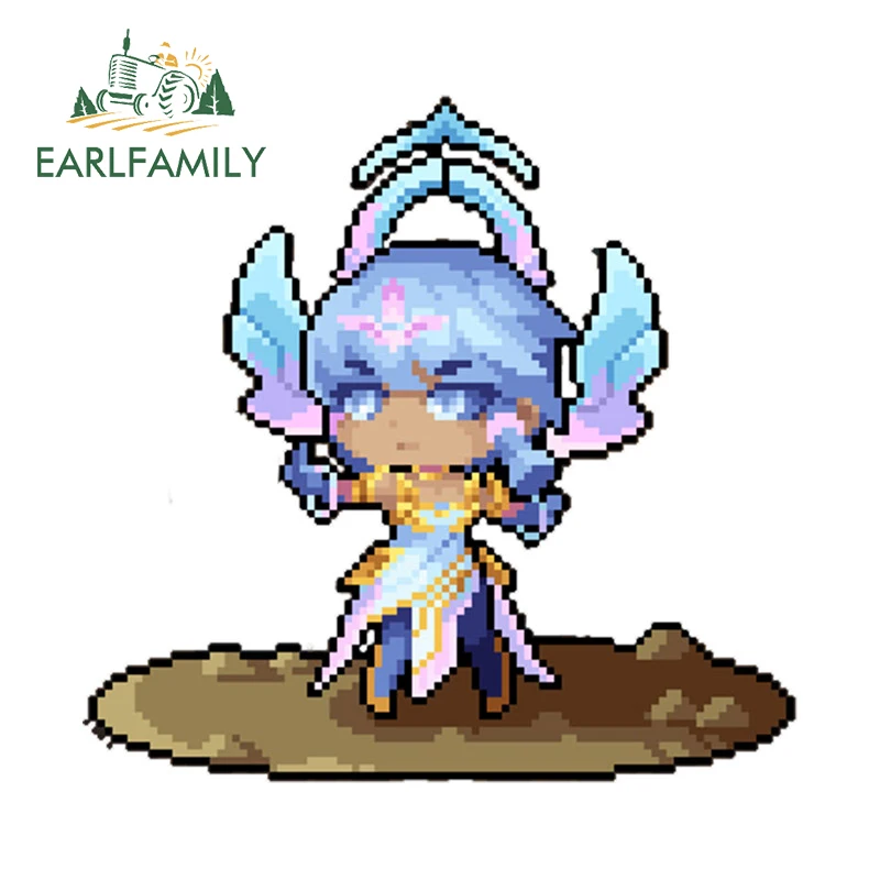 

EARLFAMILY 13 см x 12,5 см «Лига Легенд», видеоигра Pixel Karma, автомобильные наклейки на окна, бампер, багажник, холодильник, автомобильные аксессуары