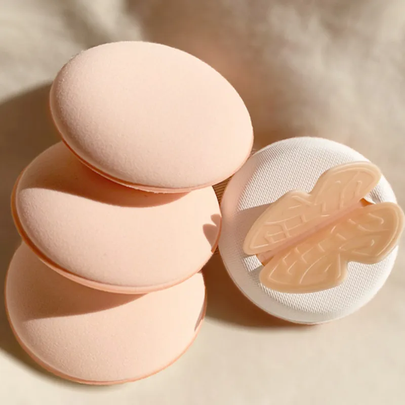 4pcs Butterfly Makeup Sponge BlenderAir Cushion Marshmallow Powder