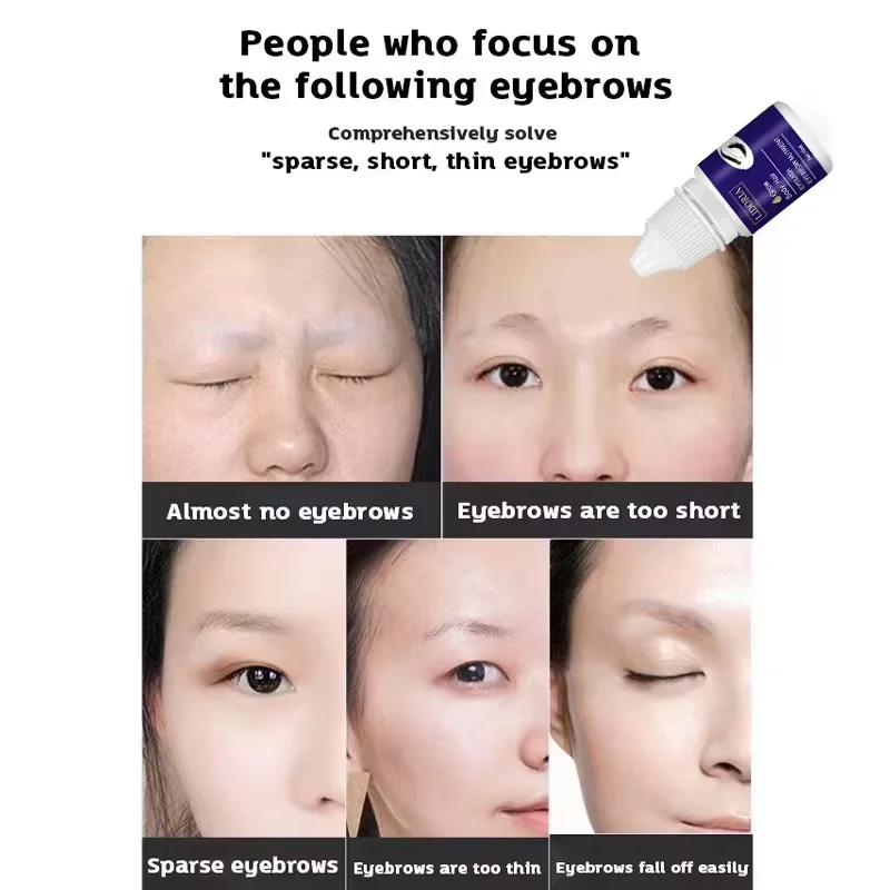 Fast Eyebrow Growth Serum Eyelash Hair Growth Anti Hairs Loss Prevent Baldness Fuller Thicker Lengthening Eyebrow Makeup