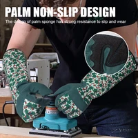 Long Sleeve Protective Flower Planting Labor Thorn Proof Gloves Garden Gloves With Touch Screen Gardening Pruning Protection 1