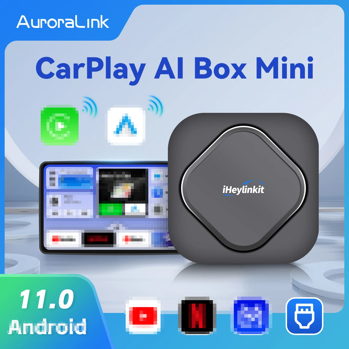 

ТВ-адаптер iHeylinkit для Mazda, Audi, VW, Benz, Ki