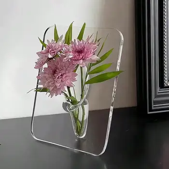 Modern Acrylic Frame Vase 1