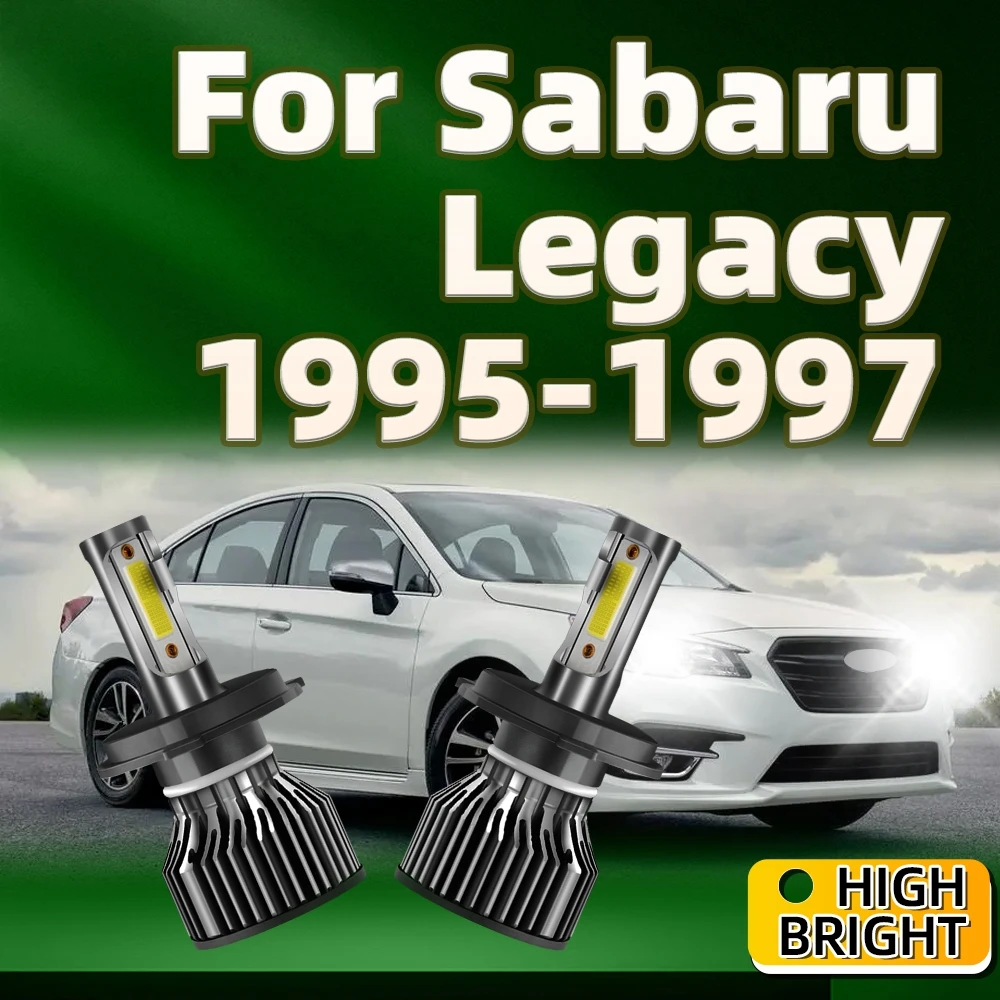 

2PCs 38000LM HiLo Beam Car Headlight 6000K H4 LED Bulb 150W Clear Light For Sabaru Legacy 1995 1996 1997