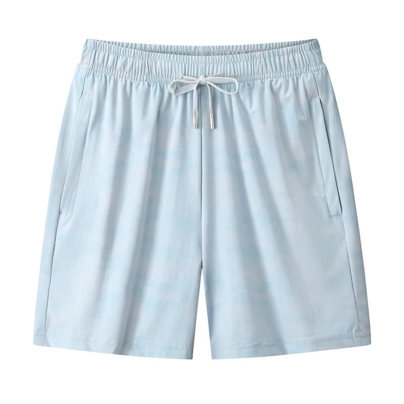 Summer Women's Solid Drawstring Elastic High Waisted Camouflage Pockets Casual Loose Fashion Shorts Trousers Office Lady Pants
