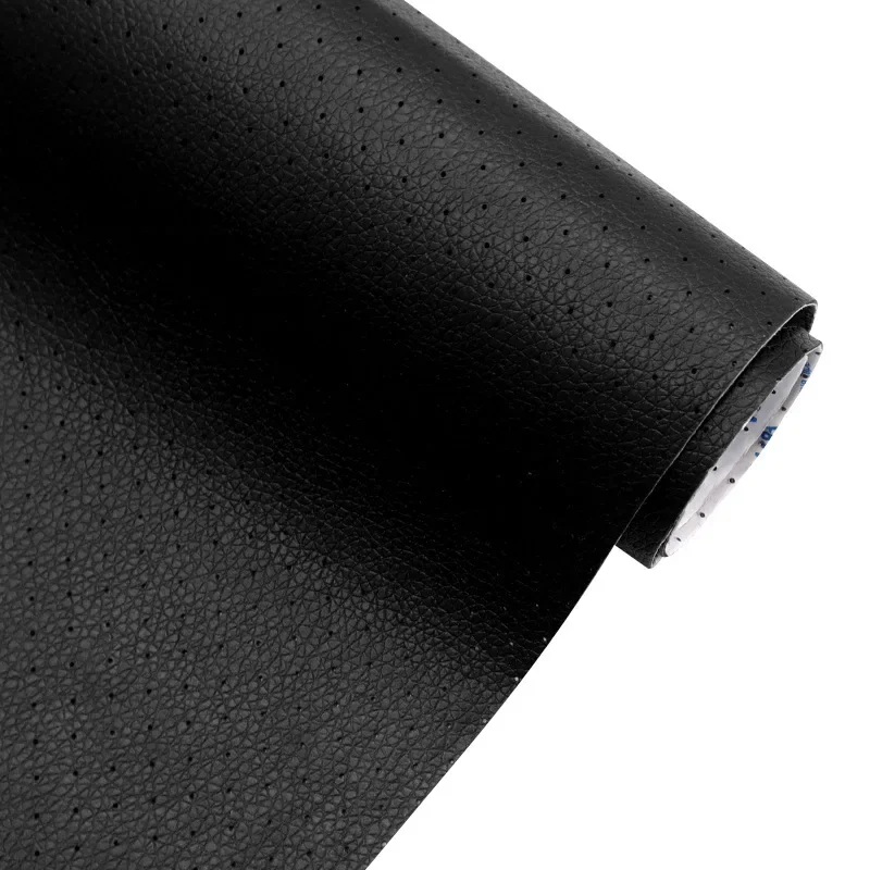 Breathable Self-Adhesive PVC Artificial Leather Car Seat Interior Refurbishment And Repair North America Leather Simulation