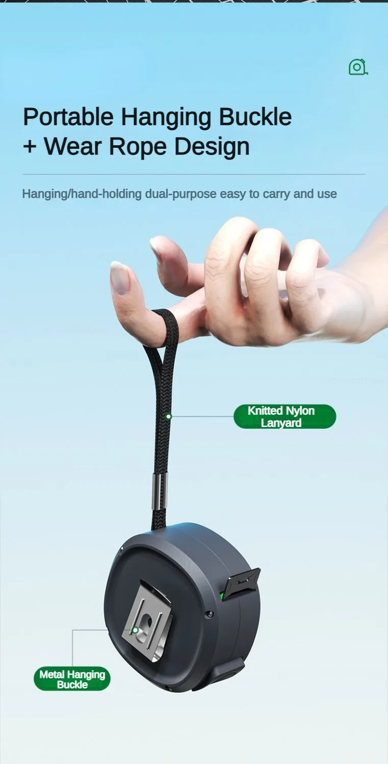 New Tape Measure Self-locking Steel Tape 5/10m Portable Woodworking Measure Gauging Tools Retractable High Precision Meter Ruler