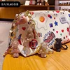 High quality faux diamond animal key chain belt car key box pendant Fancy Faux Diamond Bear Key chain bag pendant 6