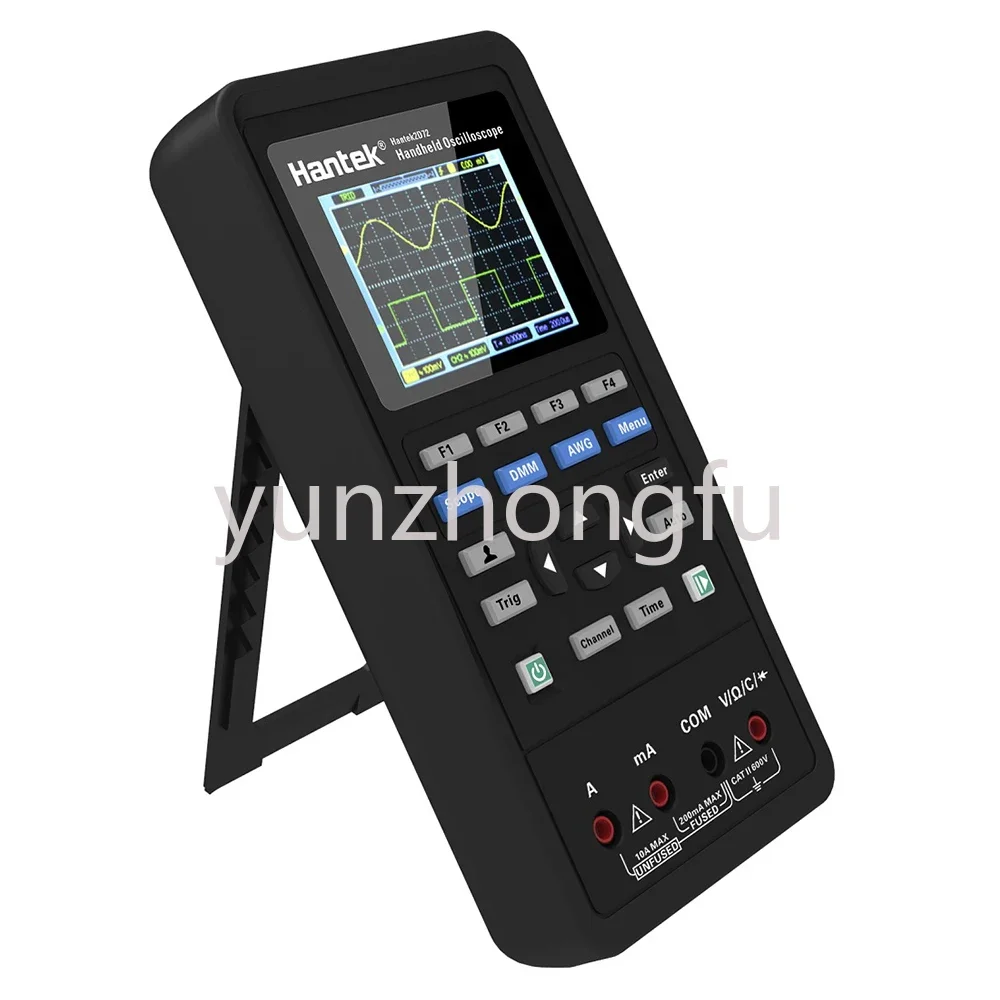 

Hantek 2C72 3in1 Digital Oscilloscope+Waveform Generator+Multimeter Portable USB 2 Channels 40mhz 70mhz LCD Display Test Meter