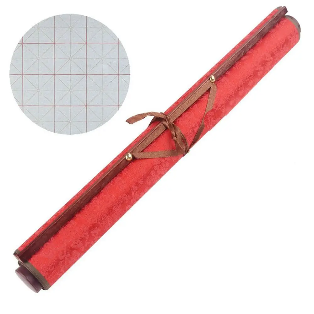 캐릭터 그리드 페인팅 서예 초보자 서예 연습용 서예 천 서예 스크롤 물 쓰기 천..