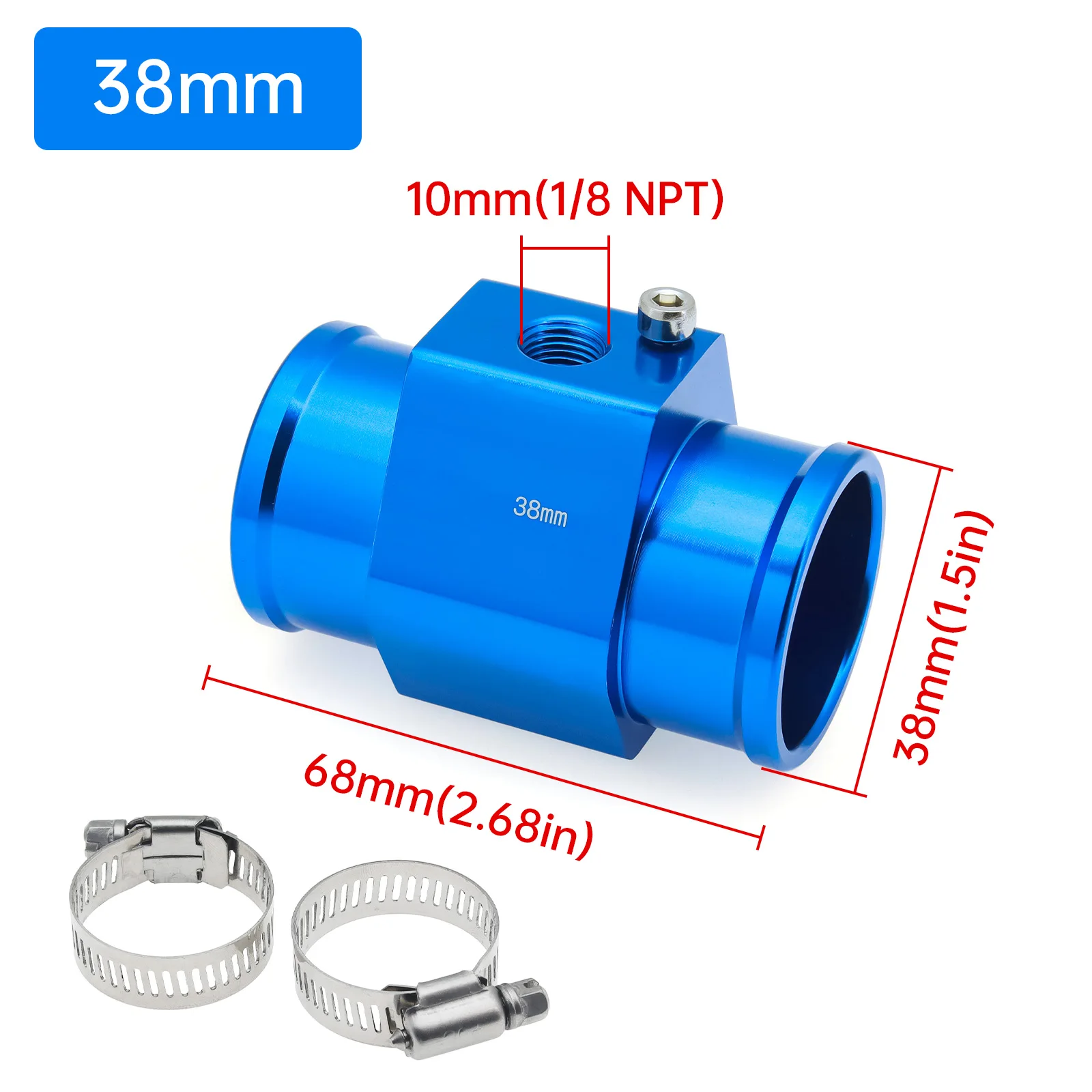 38mm Blue