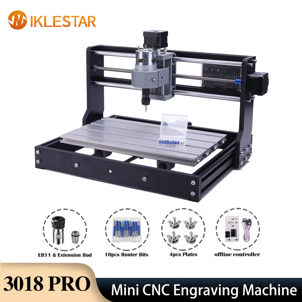 Laser Engraver CNC 3018 PRO Router Machine with Offline Control