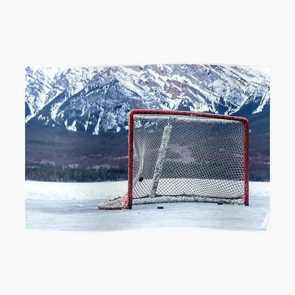 

Постер «Хоккей в горах», картина для дома, настенное украшение, роспись, современный винтажный декор, искусство без рамки