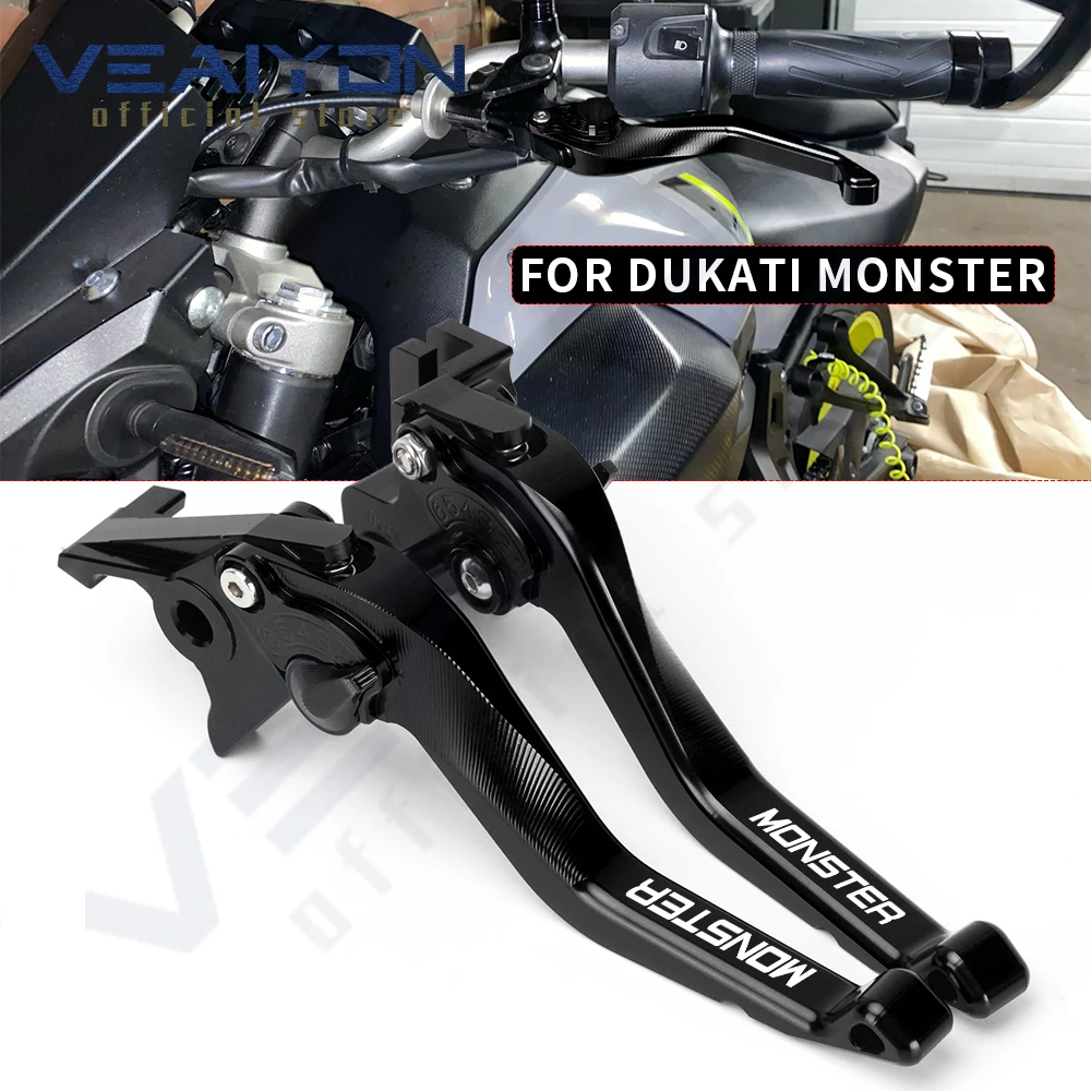 Per Ducati 620 Monster/620 Mts 400 696 796 Monster 695 S2R 800 Accessori Moto Freni Leve Frizione Maniglia