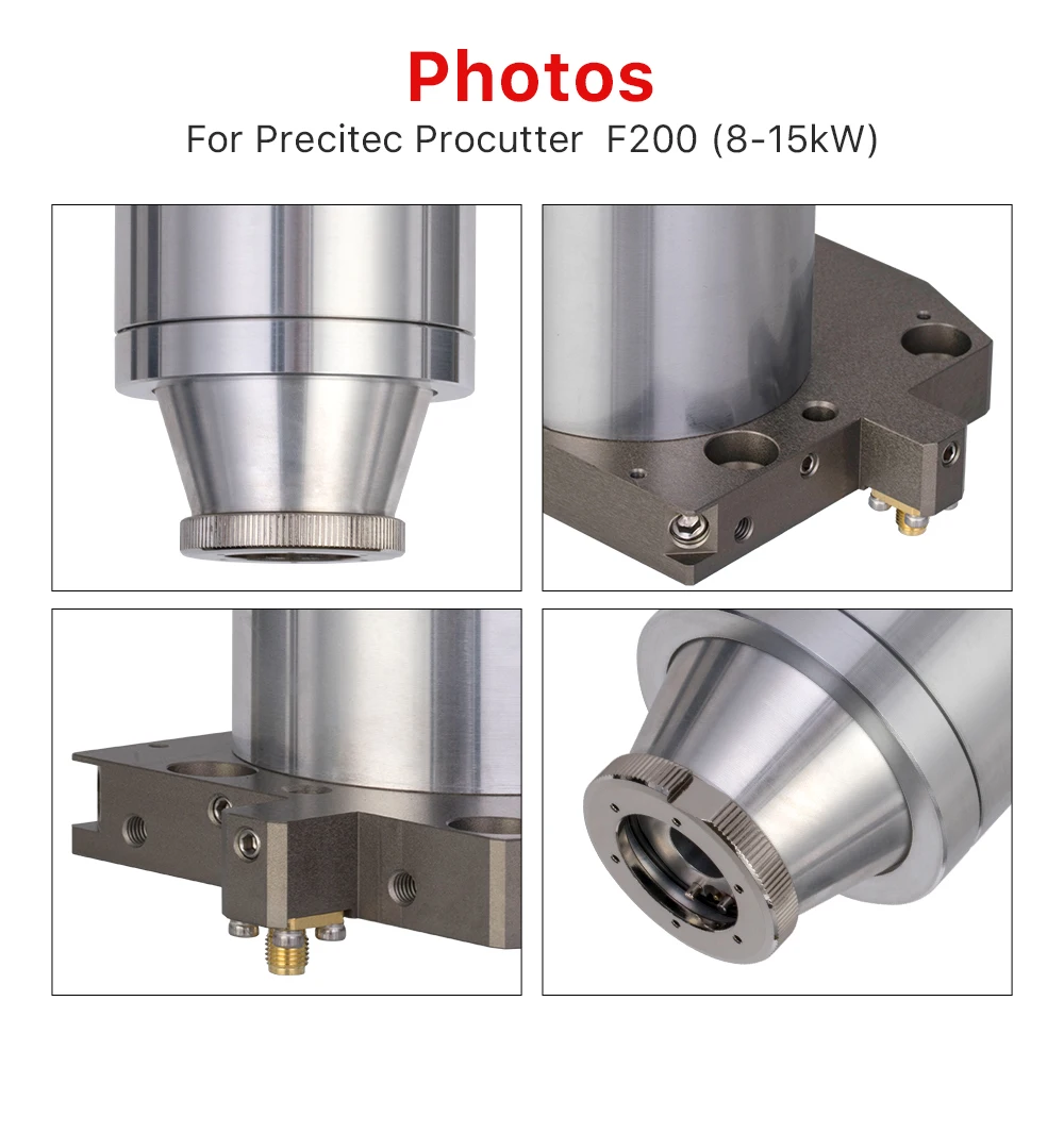 Ultrarayc Düse Stecker 8-15kW Optional für Precitec Procutter ECO F200 Laser Kopf für Faser Schneiden Maschine – Detail 4