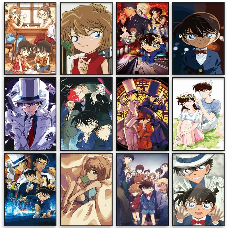 Affiche de d tective Conan Kudo Shinichi Phantom Kidd personnage de 