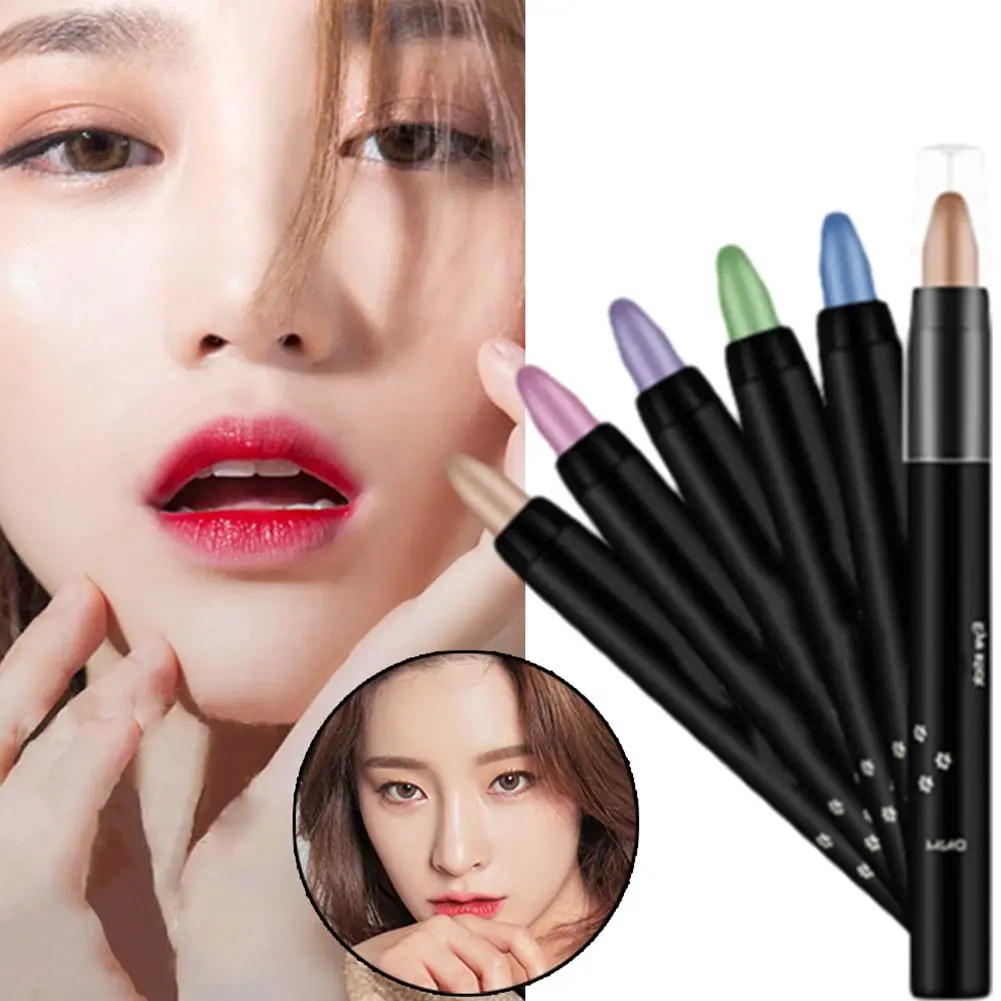 

16 Colors Rotating Highlight Stick Eye Shadow Pen Waterproof Portable Professional Lasting Eye Makeup Cosmetics R2H8
