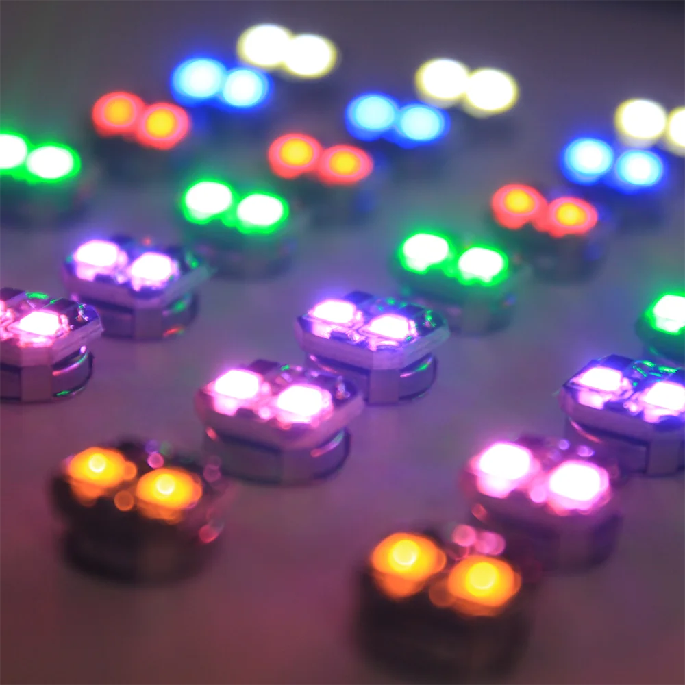 3PCS LED 마그네트론 라이트 모델링 Led 슈퍼 밝은 무선 램프 장난감 모델 자기 유도 제어 스위치 조명 + 배터리