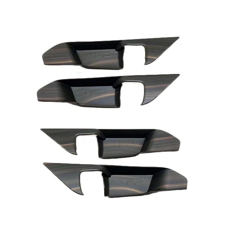 

Car Inner Door Handle Bowl Decoration Cover Stickers Auto Interior ABS Peach Wood For Toyota RAV4 RAV 4 XA50 50 2019 2020 2021