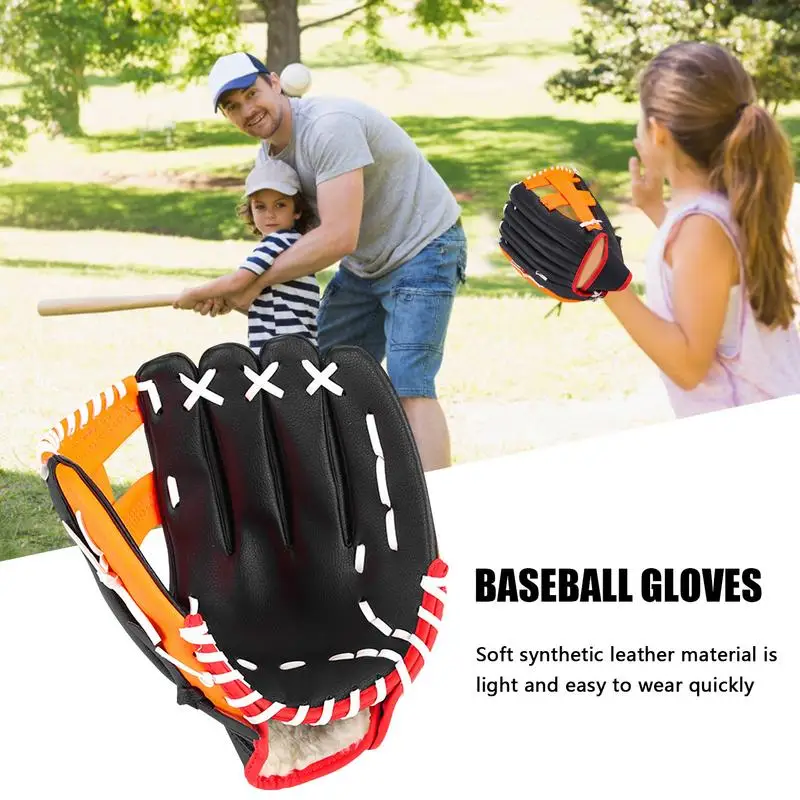 Baseball Gloves Kids Sport Outdoor Batting Training