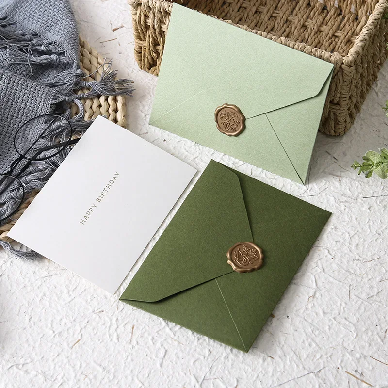 16*11.7cm Thick Specialty Paper Mailing Envelopes Festival Gift for Friends