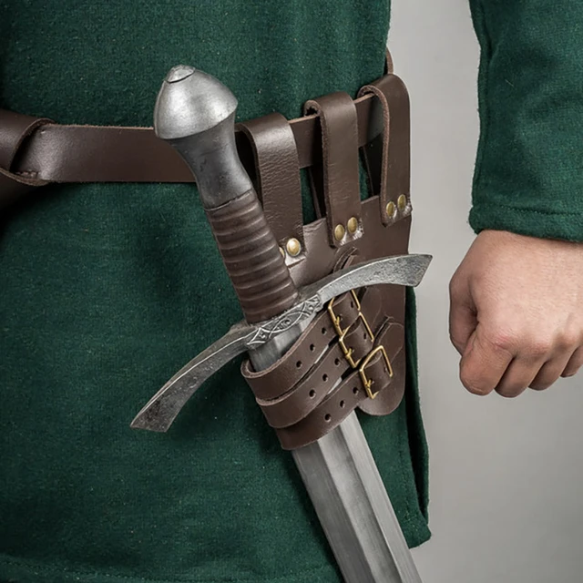 Cinturón de espada Medieval para hombre adulto, vaina de cintura, disfraz  de arma pirata Vikingo, soporte de daga, funda de correa de rana, accesorio  de Larp - AliExpress