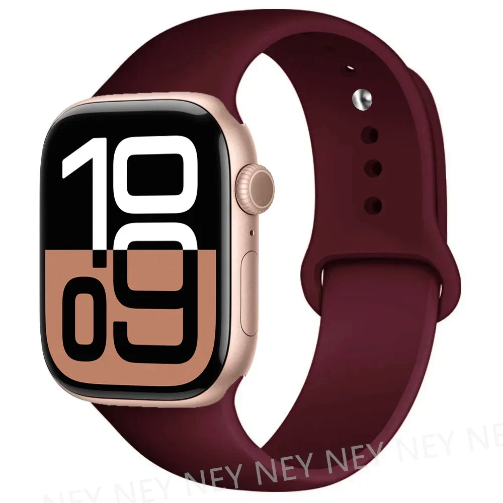 Premium Silicone Sport Watch Band - Versatile Waterproof Strap