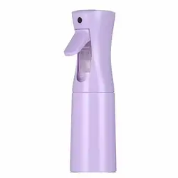 Enhanced Continuous Mist Spray Bottle for Plants and Hair Styling (Purple)