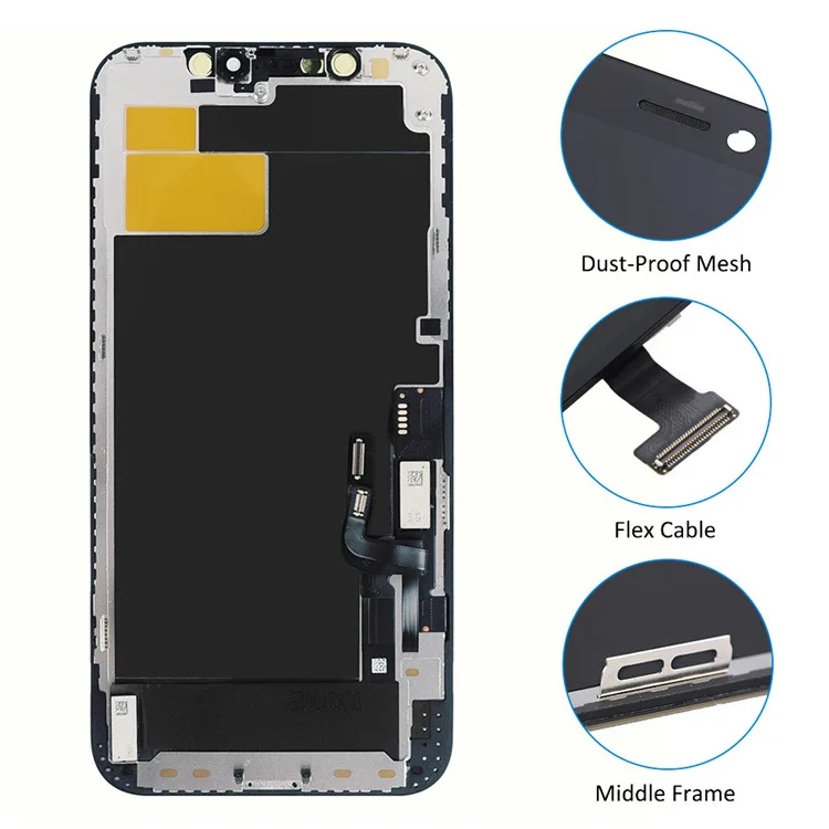 JK Incell Screen For iPhone X XR XS Max 11 11Pro Max 12PRO LCD Display Touch Screen Assembly Replacement With True Tone
