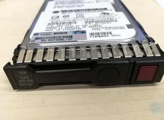 For 759208 B21 759546 300G 15K 2 5 12G G8 G9 server hard disk