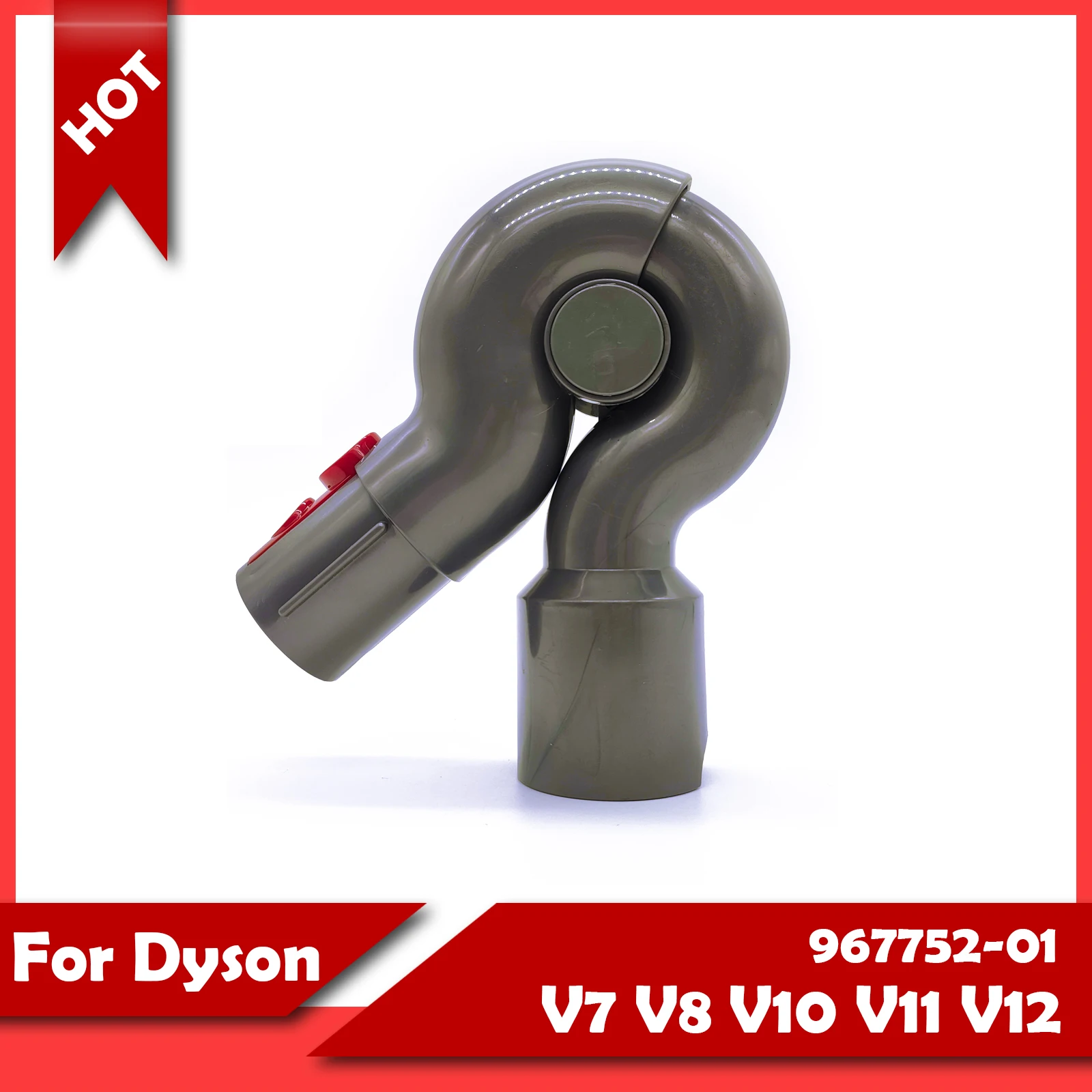 

For Dyson V7 V8 V10 V11 V12 Vacuum Cleaners Top Adjustable Adapter Head Attachment Compatible Quick Release Up Top Adaptor Tool