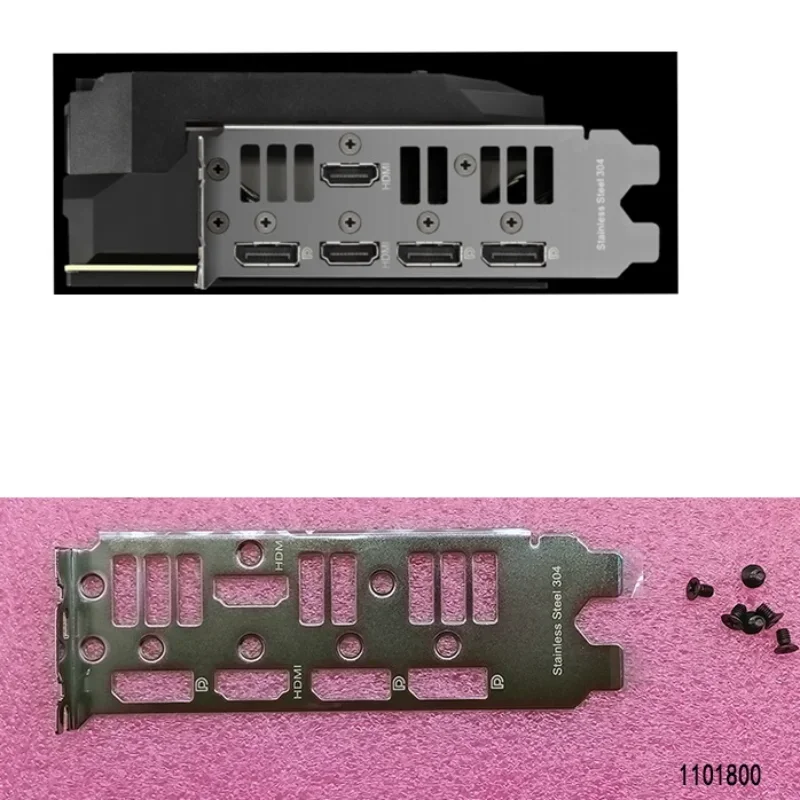 Оригинальная защитная задняя панель I/O IO для ASUS ROG-STRIX-RTX3070-O8G-V2-GAMING
