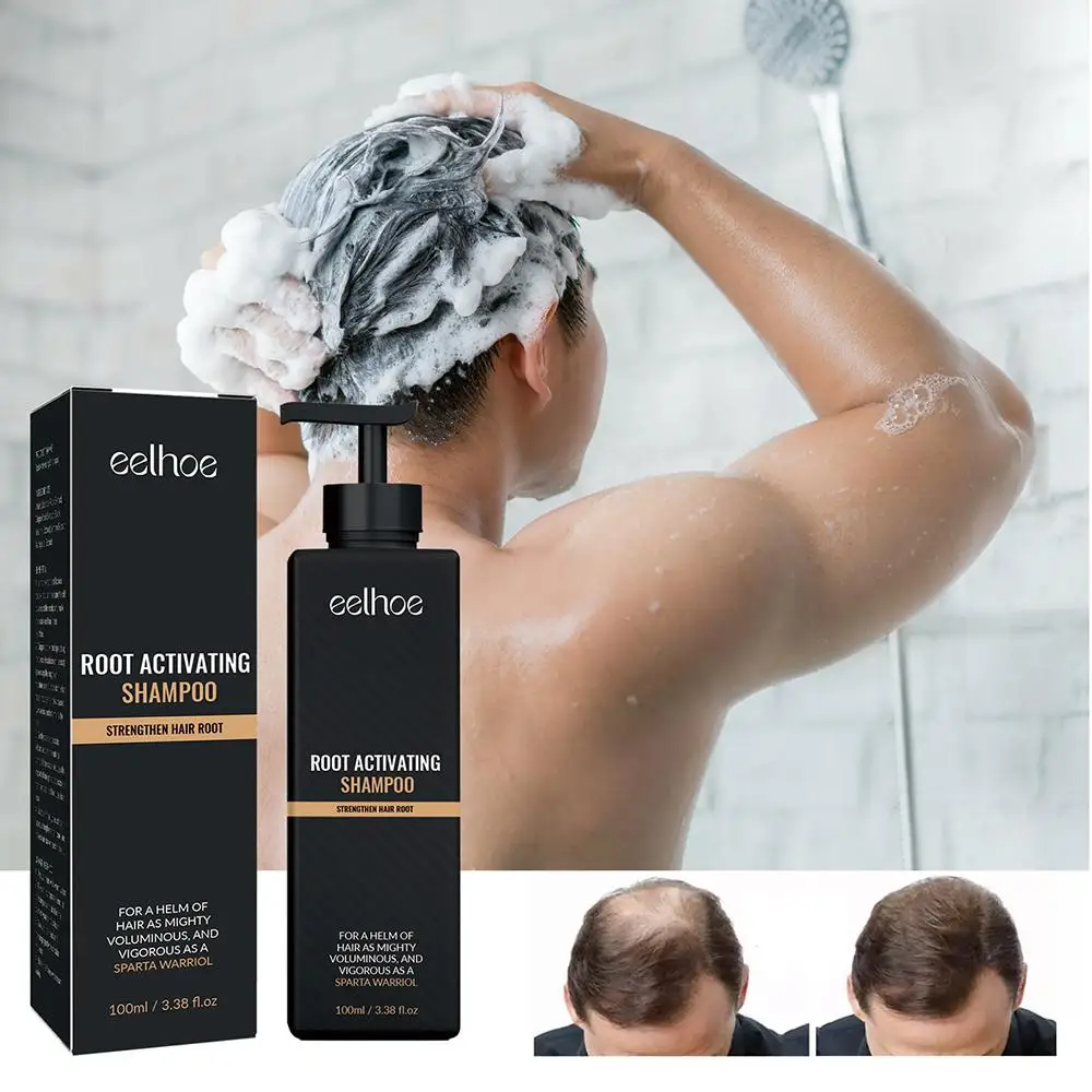 

Anti Baldness Shampoo Fast Deep Clean Follicles Strengthen Hairs Root Activating Nourish Hair Regrowth Shampoo For Men 100m P8A1