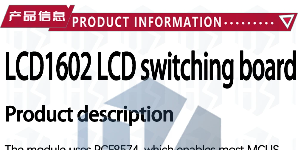 1PCS IIC I2C TWI SPI Serial Interface Board Port 1602 2004 LCD LCD1602 Adapter Platte LCD Adapter Converter Modul PCF8574 – Detail 26