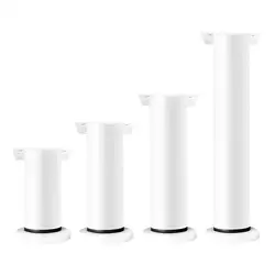 Adjustable Furniture Legs Feet, Cabinet Legs for Beds, Dresser, Shelves
