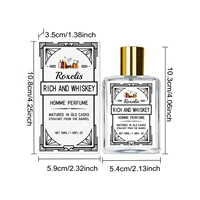 ROXELIS 50 ml de parfum riche et au whisky pour homme, parfum longue durée, améliore le charme personnel, montrer en toute confiance du style et de l'élégance 6
