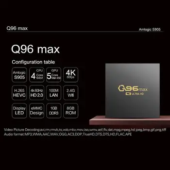 MAX tv box android Media player 5