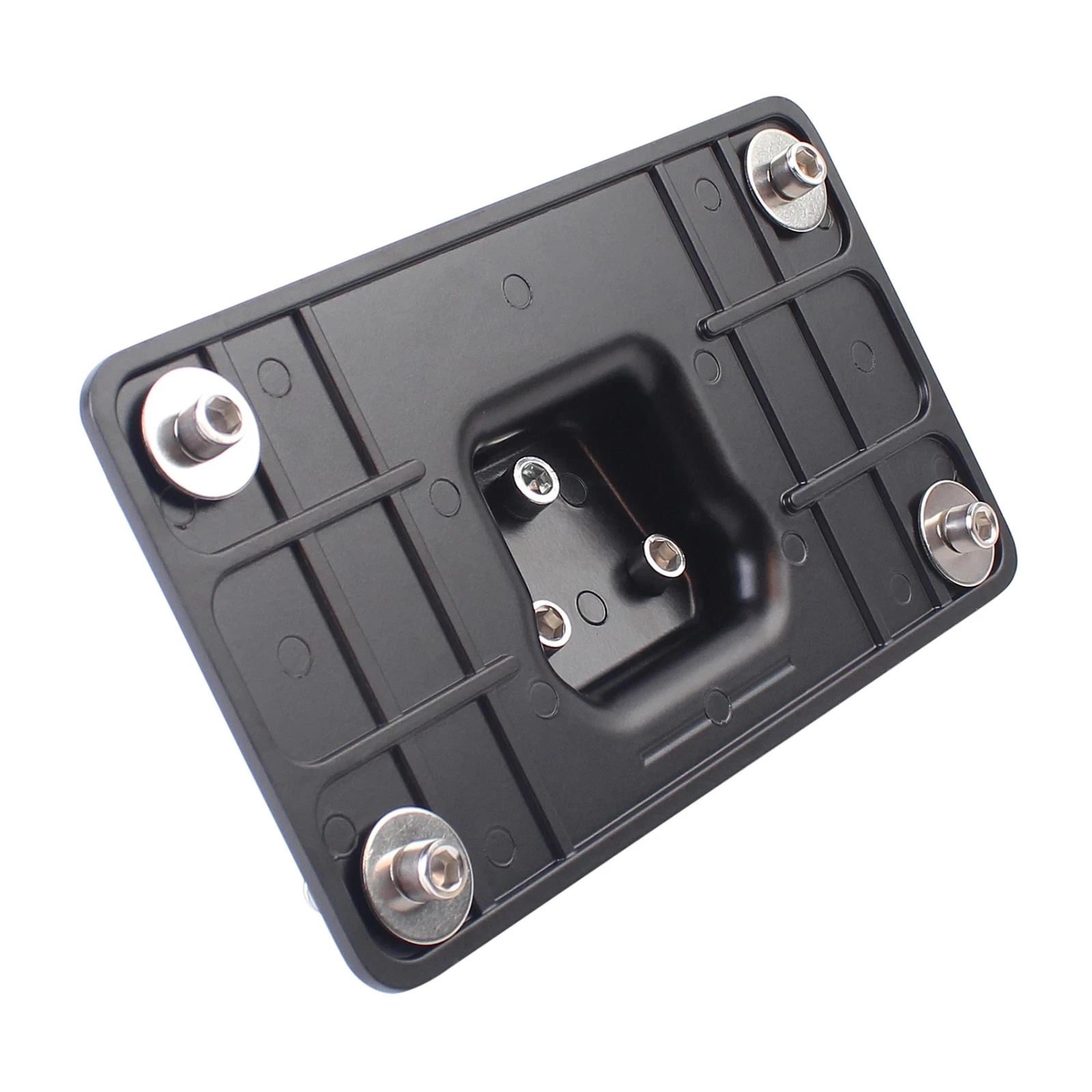 Motorcycle 3 Holes Laydown License Plate Mount Bracket For Harley Sportster Dyna Softail Big Twins 1973-UP license plate holder motorcycle license plate holder
