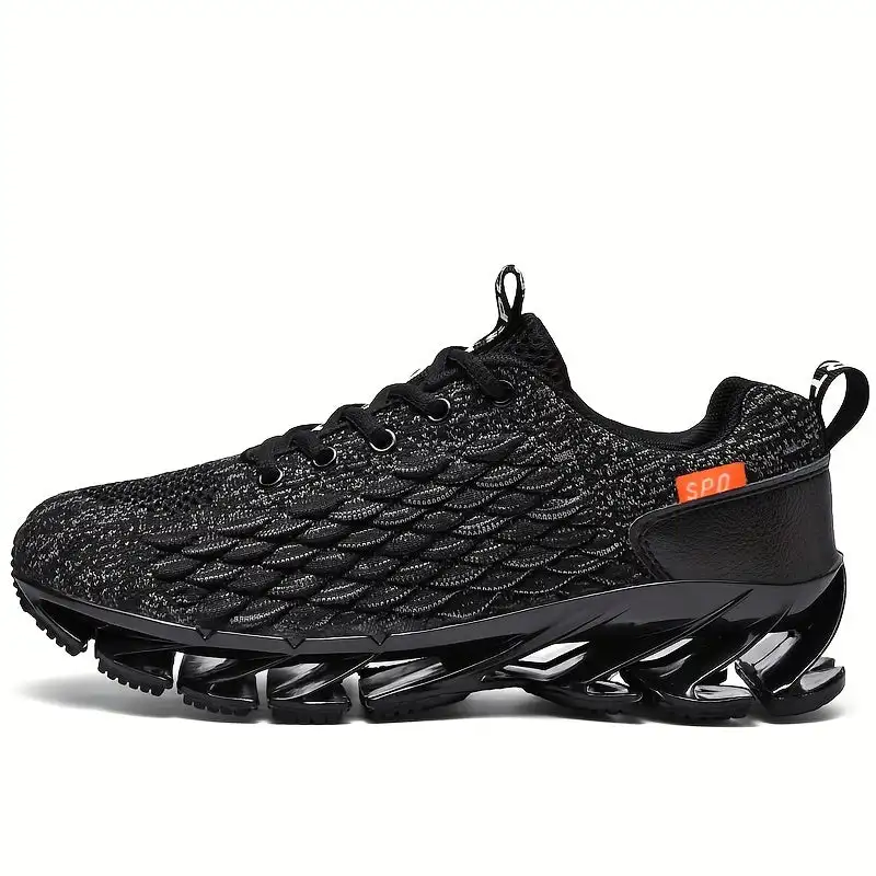 

Men's Lightweight Comfortable Sports Shoes, Breathable Shock Absorption Sneakers For Outdoor Running Training All Seasons