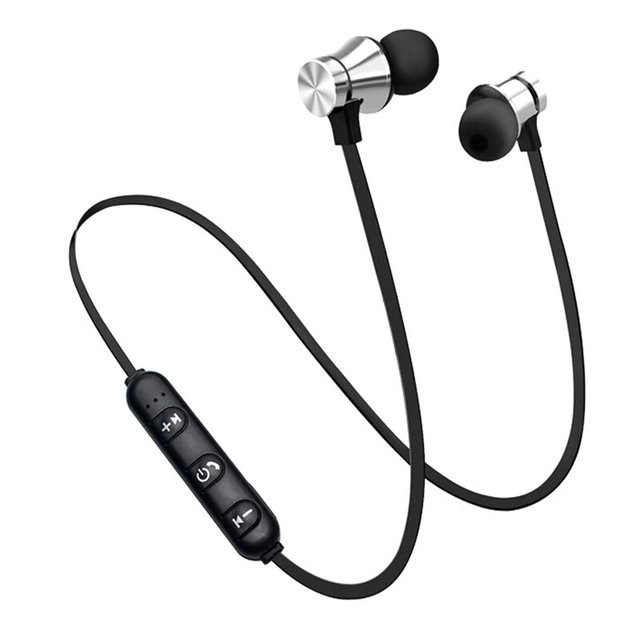 Magnetic Adsorption Wireless Bluetooth 4.2 In-Ear Earphone Sports Headphone Smart Stereo Earpiece Fone De Ouvido For Phone