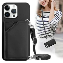 Crossbody Lanyard Leather Wallet Strap Phone Case for Redmi Note 12S 4G (YB0750)