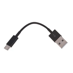 High - Speed 2A Fast Charging USB Micro Cable - Short Length Options for Versatile Data Transfer (Black)