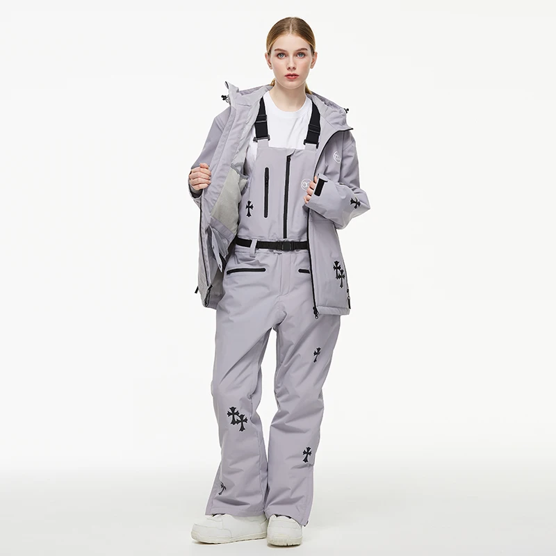Women s Ski Clothes Snowboarding Suit Sets Snow Ski Jackets Skiing Jackets and Pants Snow Bibs Pants Men and Women
